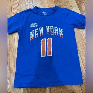Nike Boys New York Knicks Jalen Brunson Jersey T Shirt Size Medium 10/12